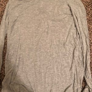 grey long sleeve